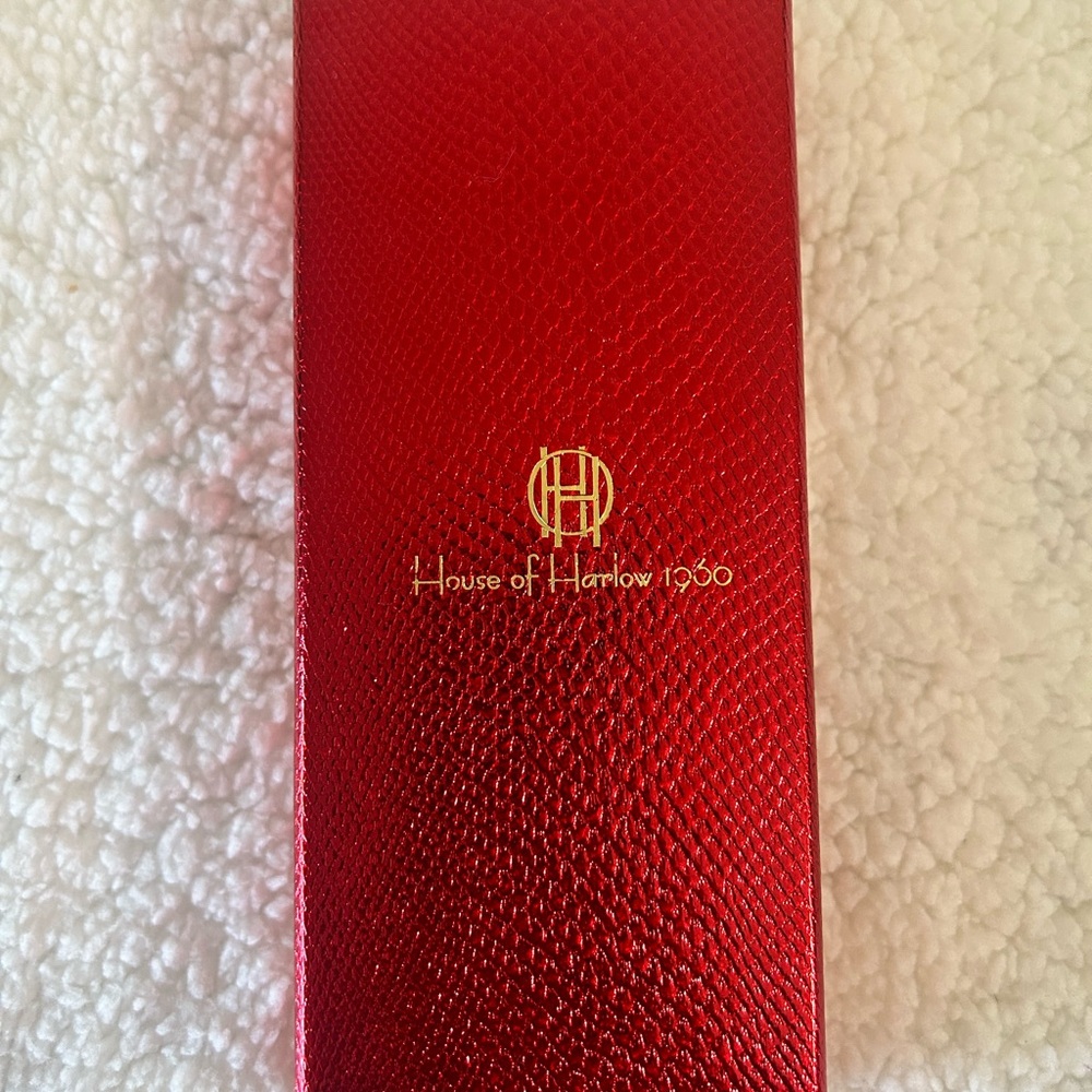 House of Harlow 1960 Red Embossed Case